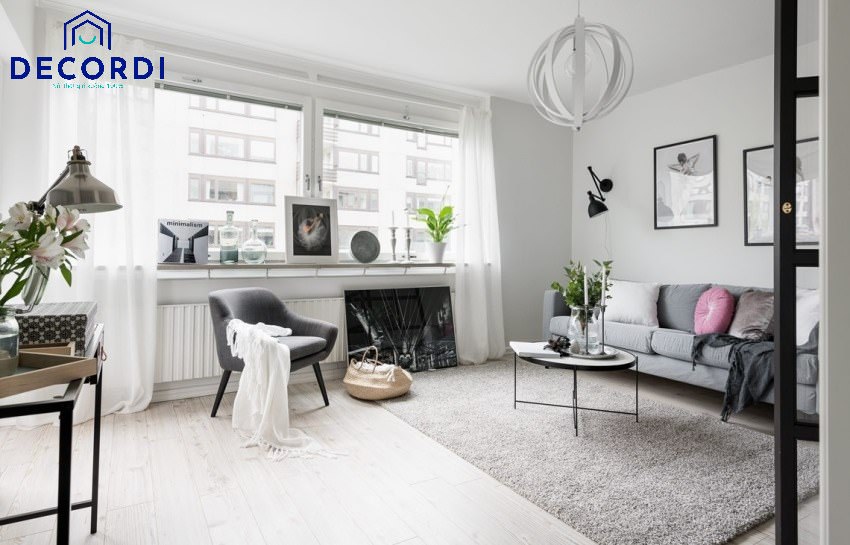 Top 7+ mẫu thiết kế nội thất chung cư 45m2 hiện đại - tiện nghi 1. Thiet ke can ho mini 1