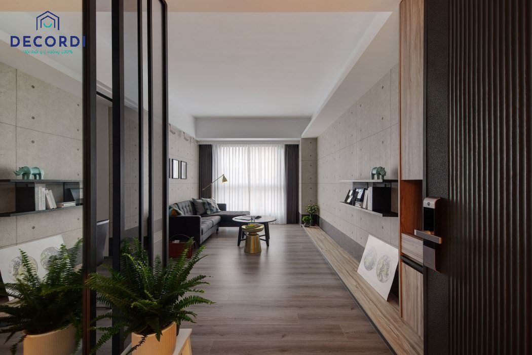 Tổng hợp mẫu thiết kế nội thất chung cư 68m2 đẹp nhất 2021 1. Thiet ke noi that phong khach chung cu 2