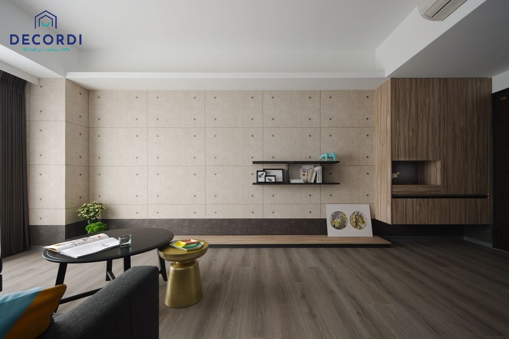 Tổng hợp mẫu thiết kế nội thất chung cư 68m2 đẹp nhất 2021 3. Trang tri tuong phong khach an tuong 2