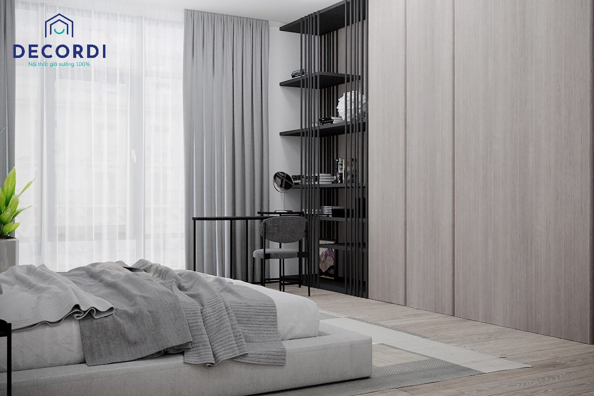 Những mẫu thiết kế nội thất căn hộ chung cư 70m2 đẹp sang trọng nhất 5phong ngu co kinh mo rong