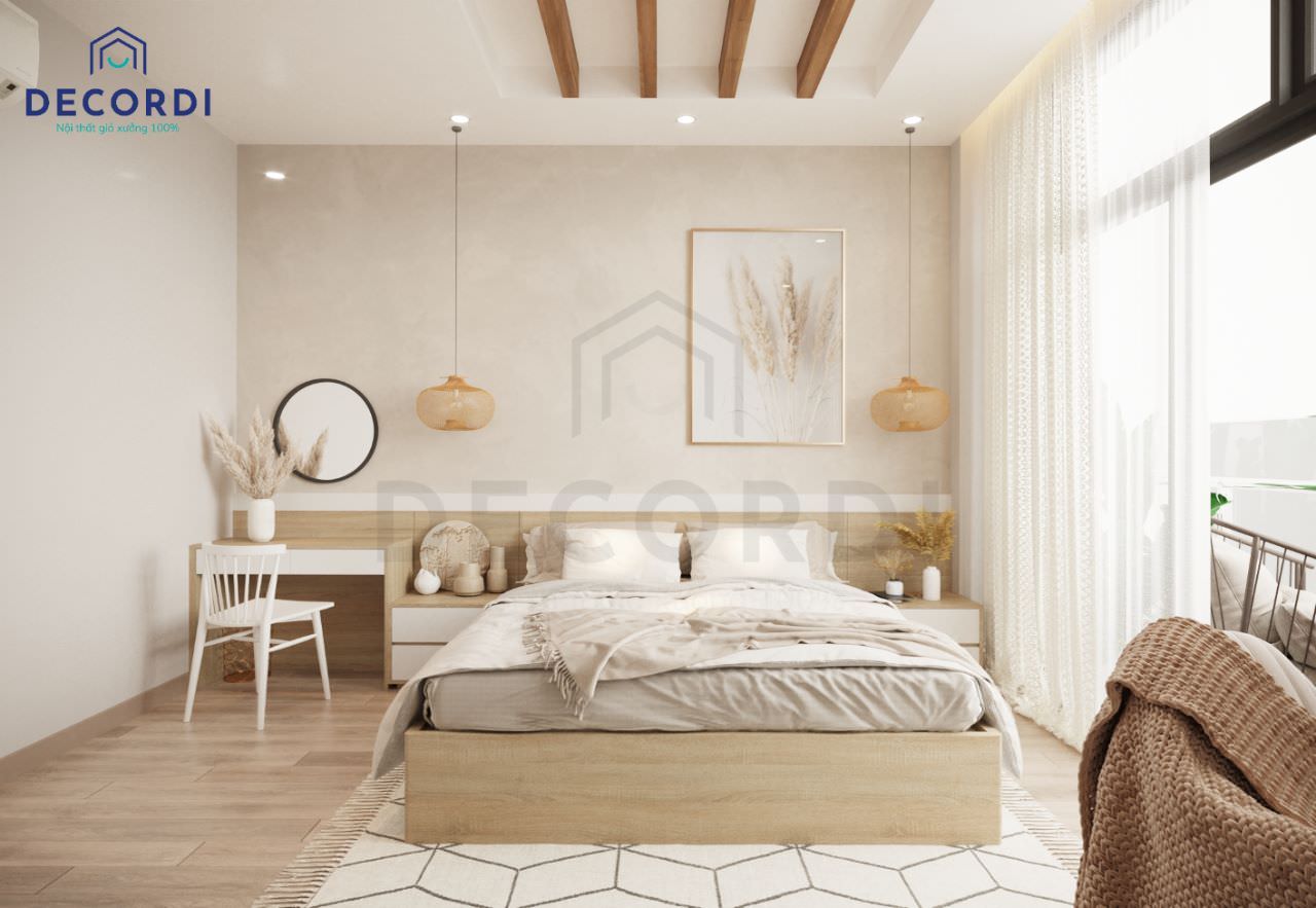 Báo giá 30+ Mẫu nội thất chung cư 60m2 đẹp hiện đại nhất năm 2021 6 thiet ke phong ngu master