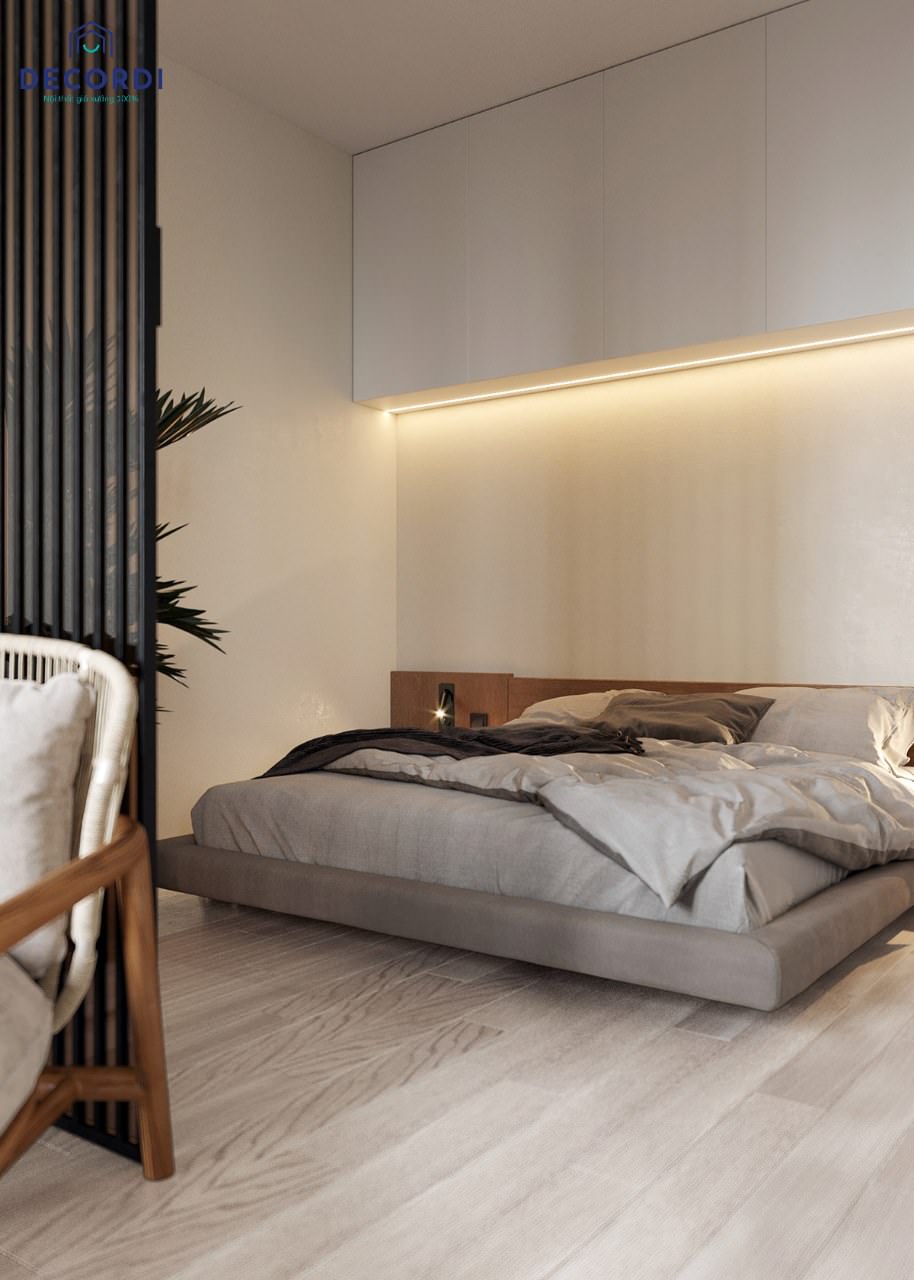 Top 5+ mẫu thiết kế nội thất chung cư 55m2 đẹp - hiện đại 8. Thiet ke noi that phong ngu 2