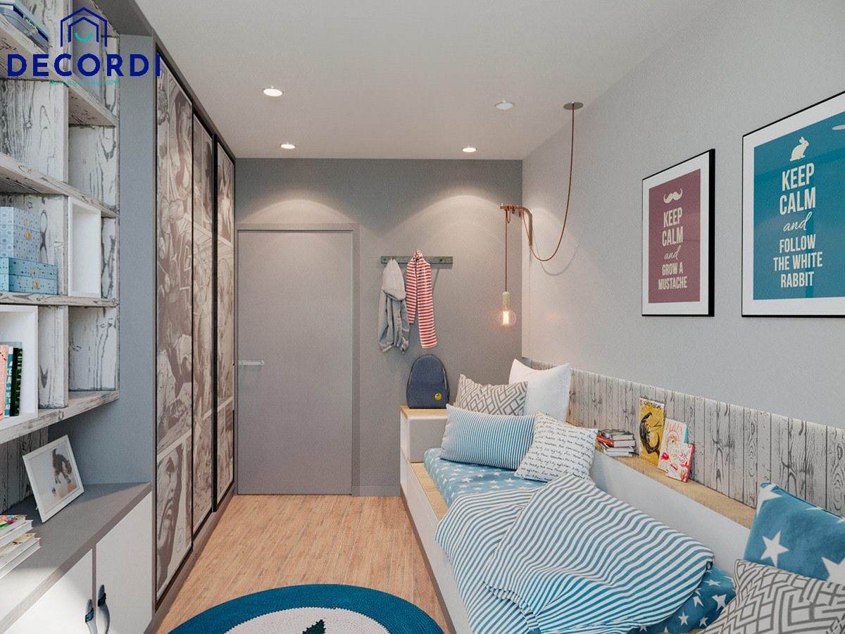 Báo giá 30+ Mẫu nội thất chung cư 60m2 đẹp hiện đại nhất năm 2021 9 phong lam viec dep