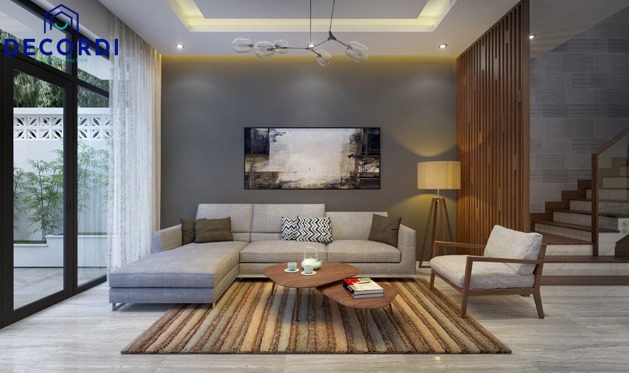 Thiết kế nội thất phòng khách nhà ống nhỏ đa dạng phong cách