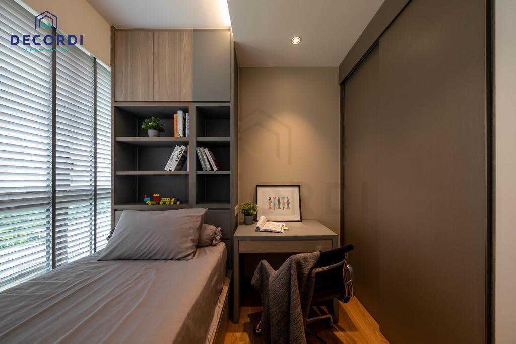 Trang trí phòng ngủ 2m5 đơn giản dành cho bạn nam