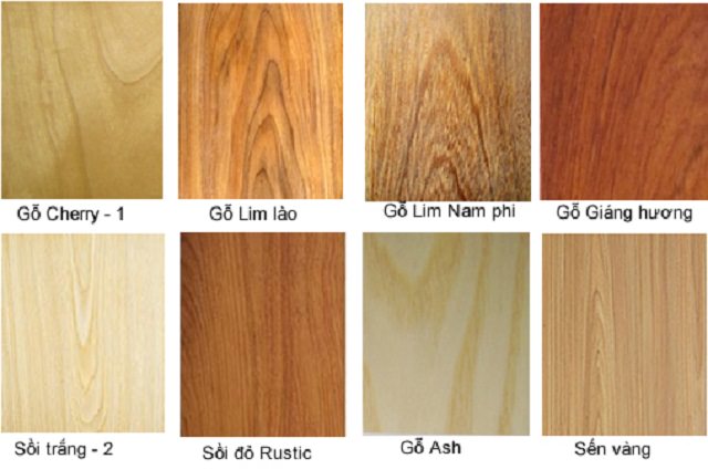 Tùy vào loại gỗ bạn lựa chọn sẽ có báo giá thi công nội thất khác nhau