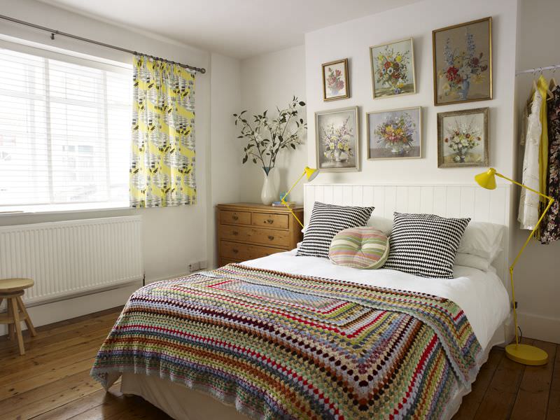Thiết kế phòng ngủ đẹp đơn giản theo phong cách Vintage
