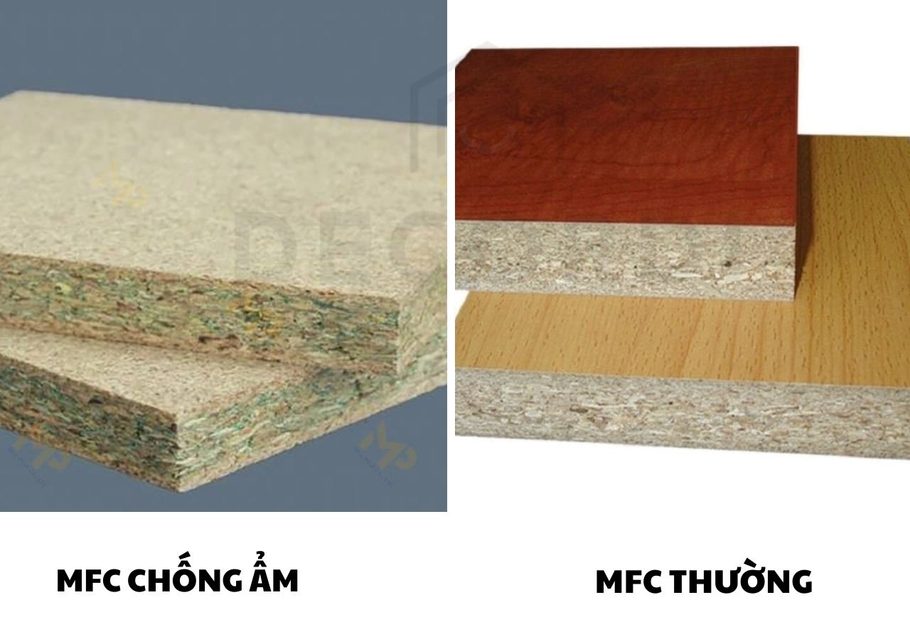 Hai loại gỗ MFC phổ biến hiện nay