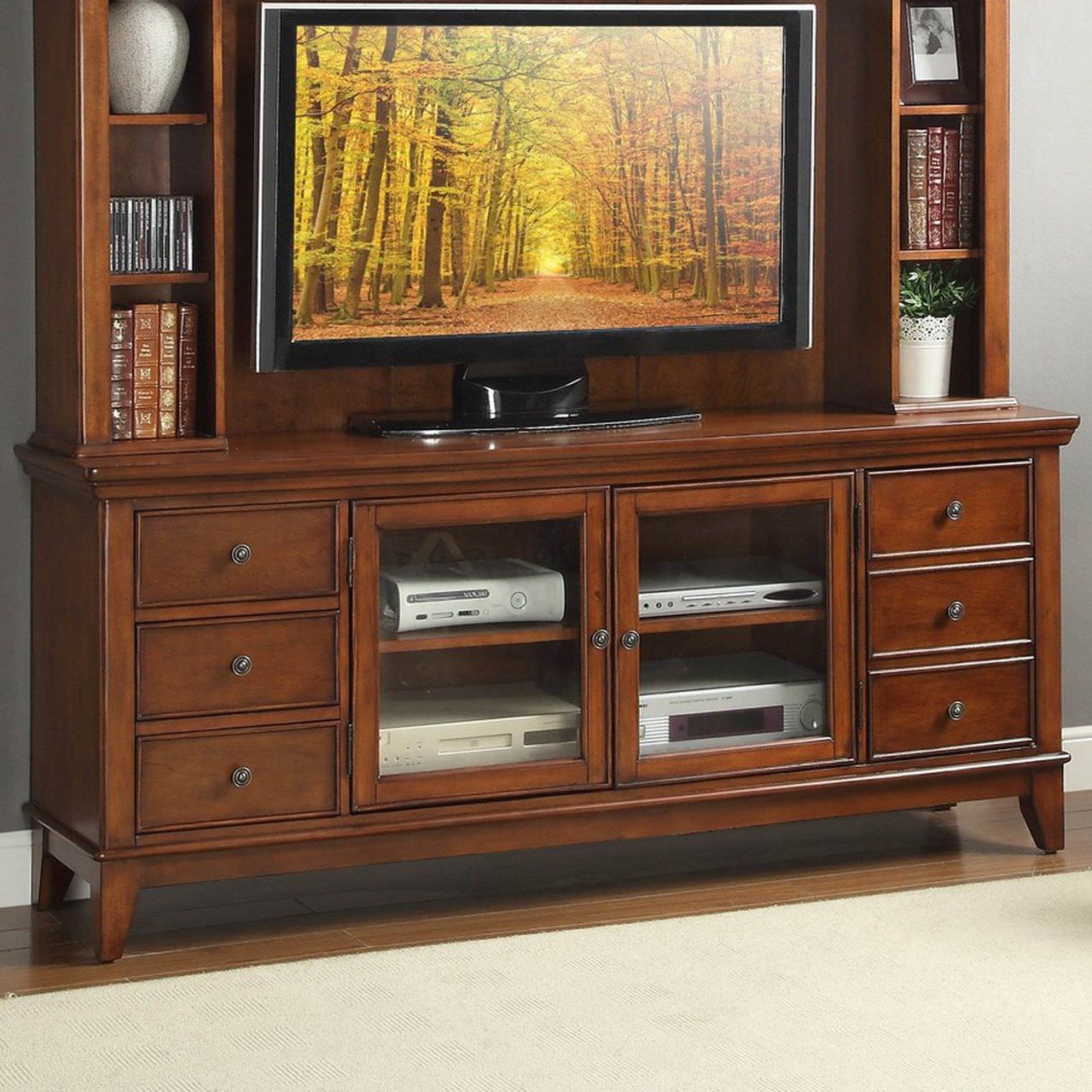 Top 50 mẫu kệ TiVi đẹp bằng gỗ sang trọng nhất