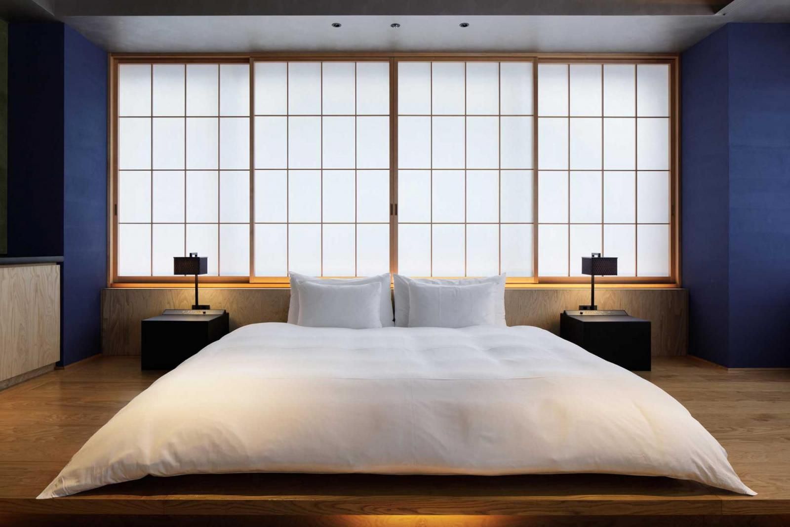 Mẫu phòng ngủ truyền thống tối giản kiểu nhật