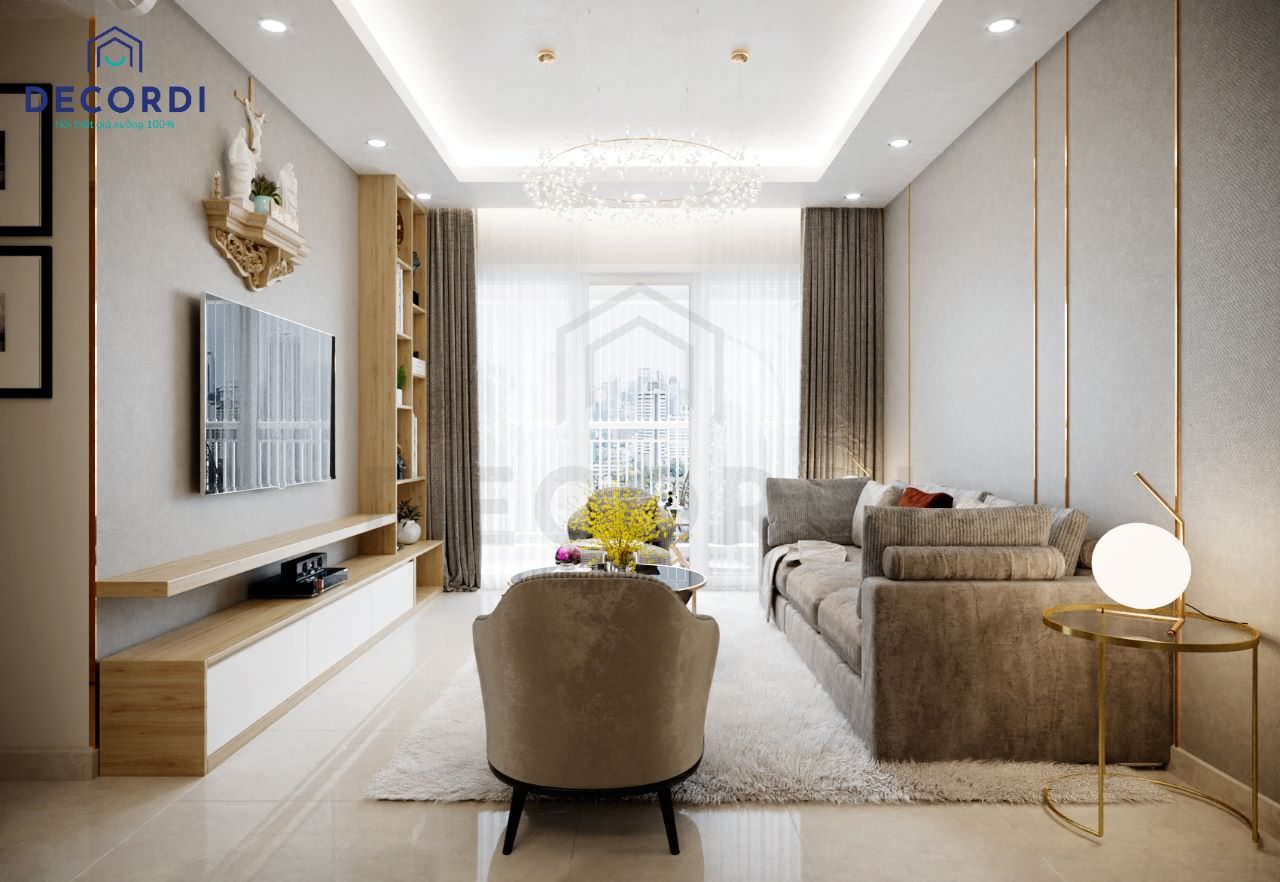 Lựa chọn phong cách thiết kế nội thất hiện đại cho phòng khách nhỏ 10m2