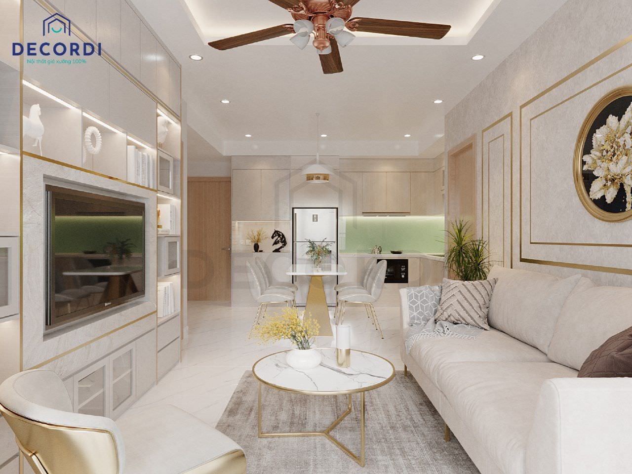 10+ Mẫu thiết kế nội thất căn hộ, chung cư đẹp hiện đại nhất 2023