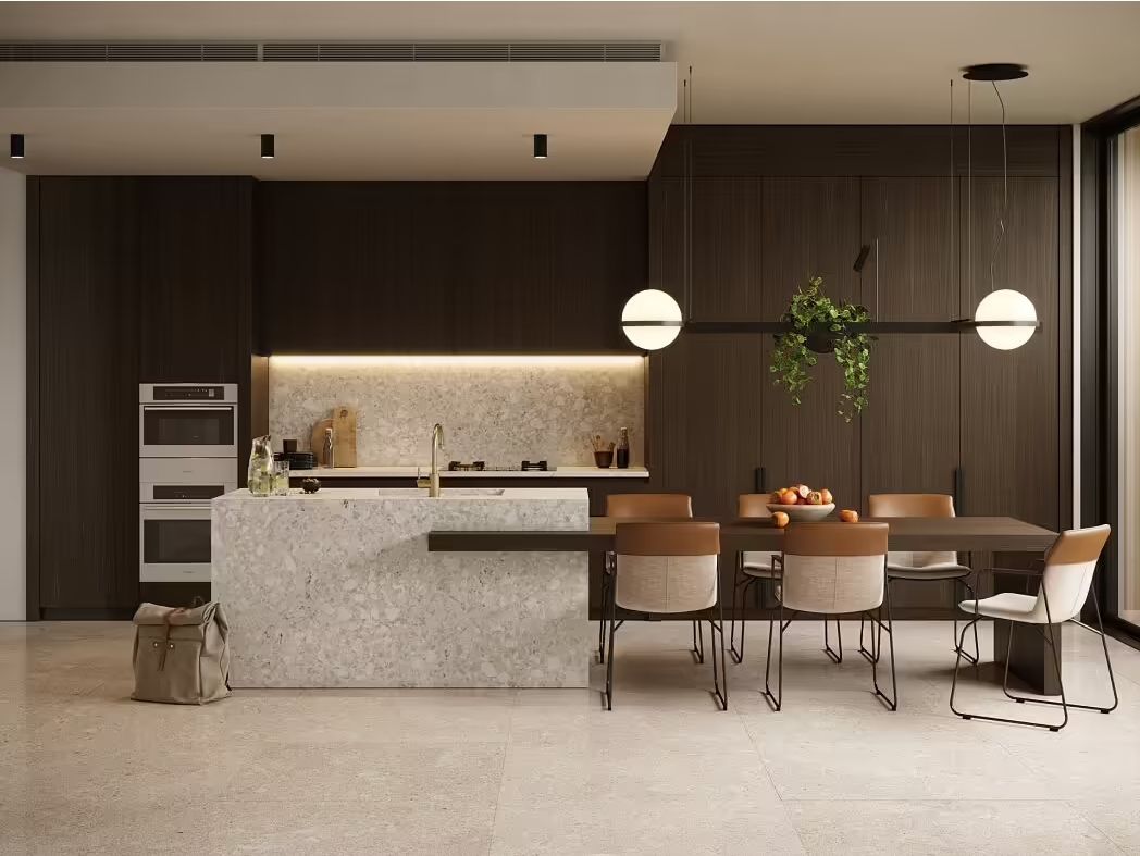 Thiết kế phòng bếp đẹp 2022 | Vật Liệu Nhà