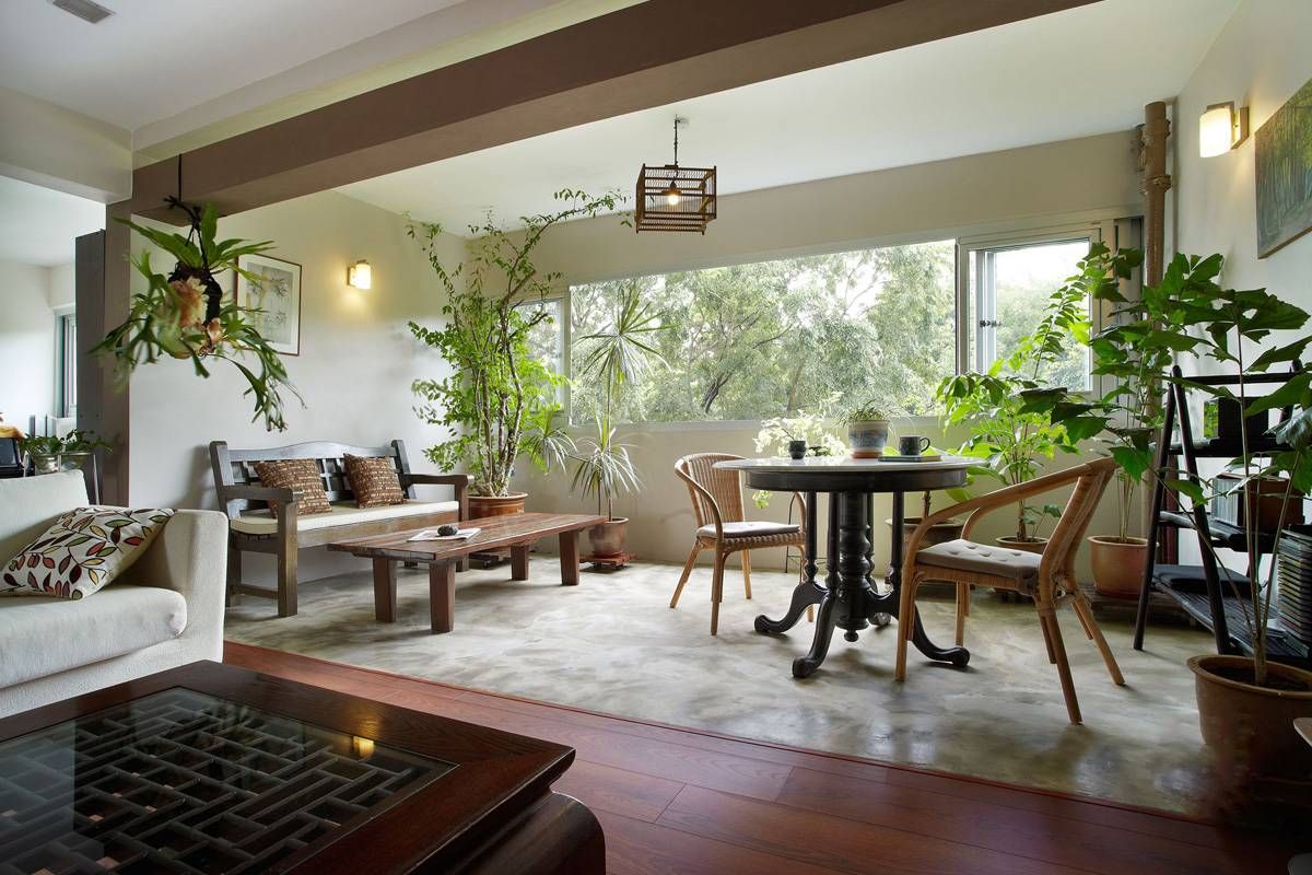 Các phong cách thiết kế nội thất eco mang đến sự tươi mát cho nhà bằng những góc xanh, cây xanh nhỏ nhắn
